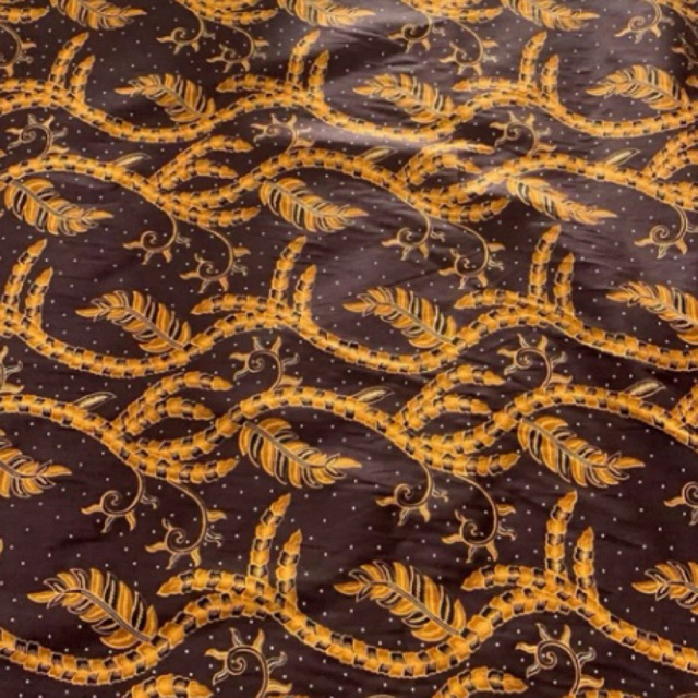 KAIN BATIK MOTIF AKAR DAUN