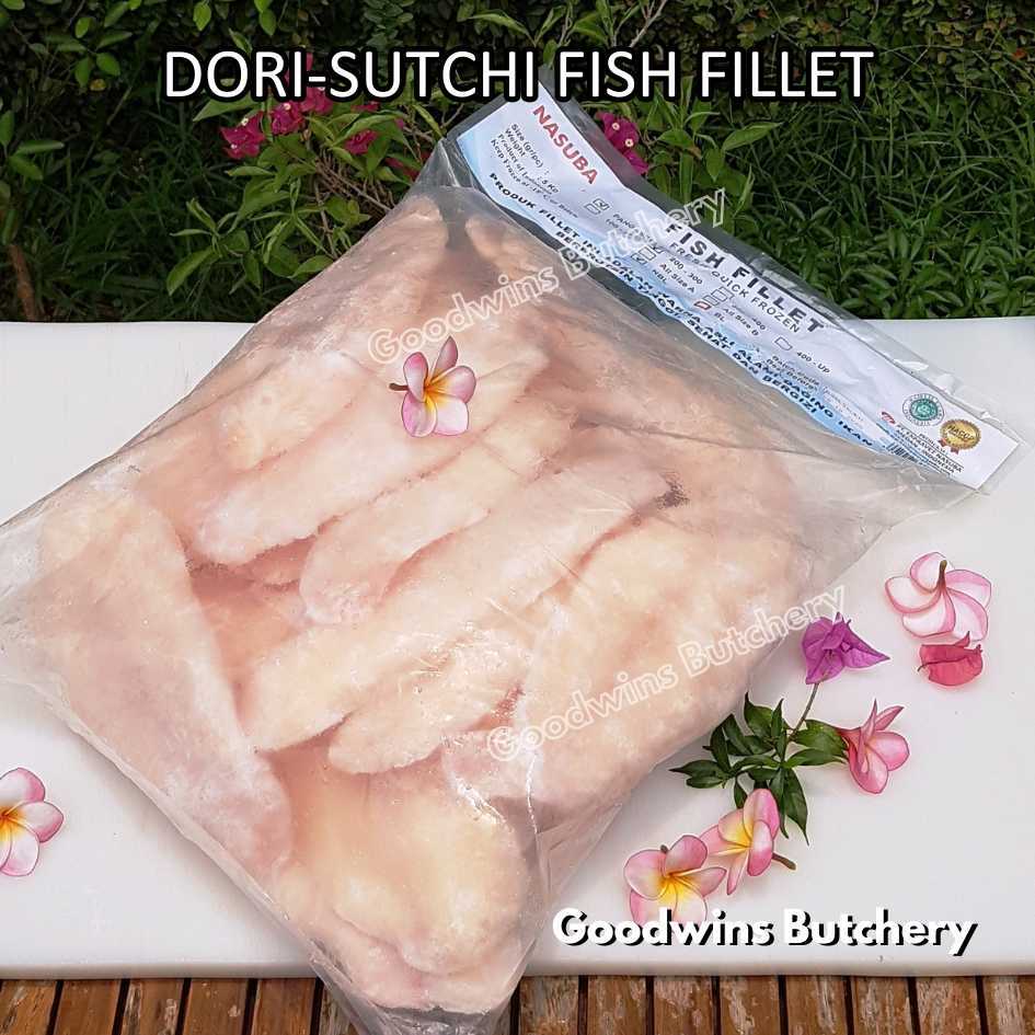 

5kg 16pcs ikan Dori Sutchi fish fillet frozen IQF 10/20 brand NASUBA