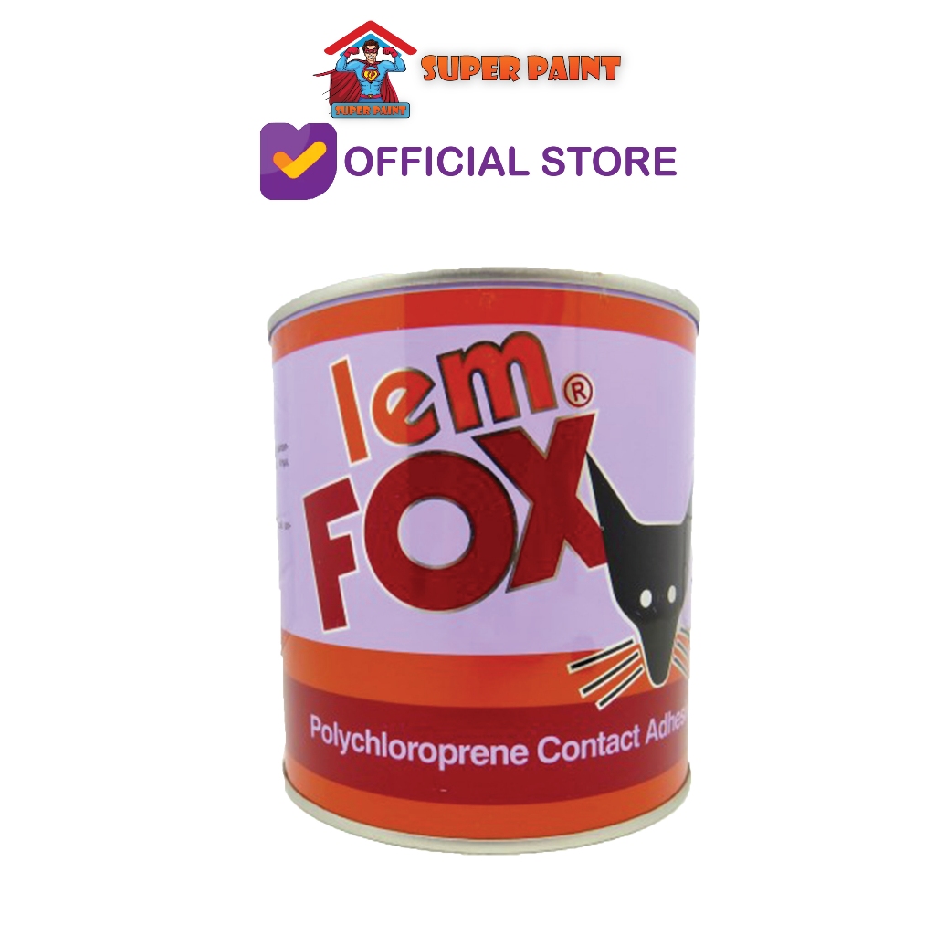 Lem Fox Putih 600 gram bungkus biru / Lem kayu Fox bungkus biru 600 gr