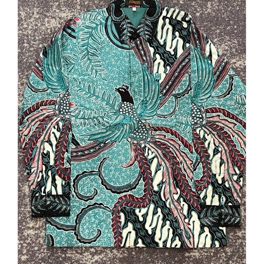 (Preloved) Batik Ismoyo Pria Lengan Panjang Size S