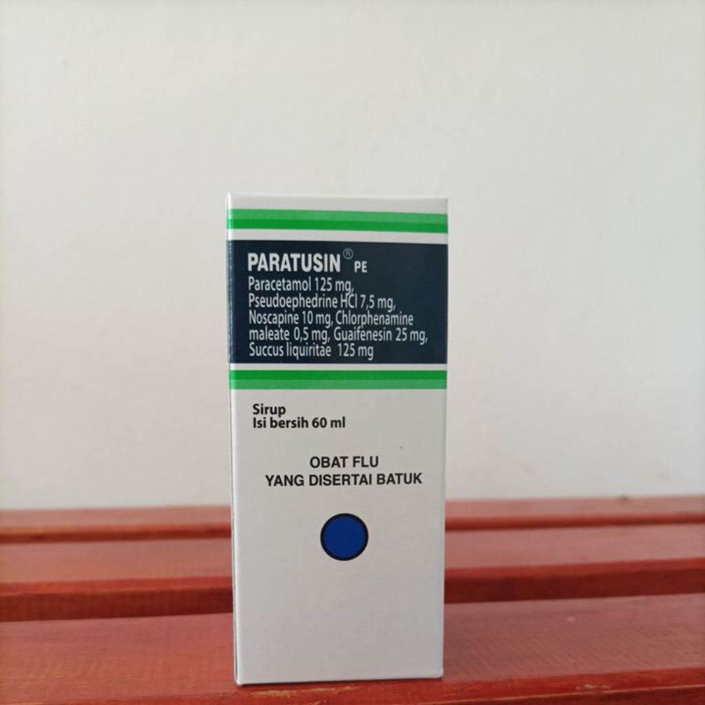 OBAT BATUK DAN PILEK PARATUSIN SYRUP 60 ML
