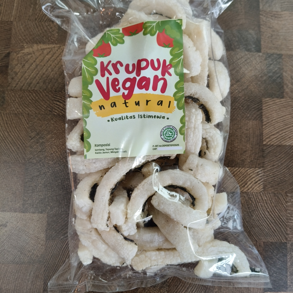 

Krupuk Vegan Natural - Rumput Laut / Koin / Kriting Besar / Kriting Kecil / Panggang
