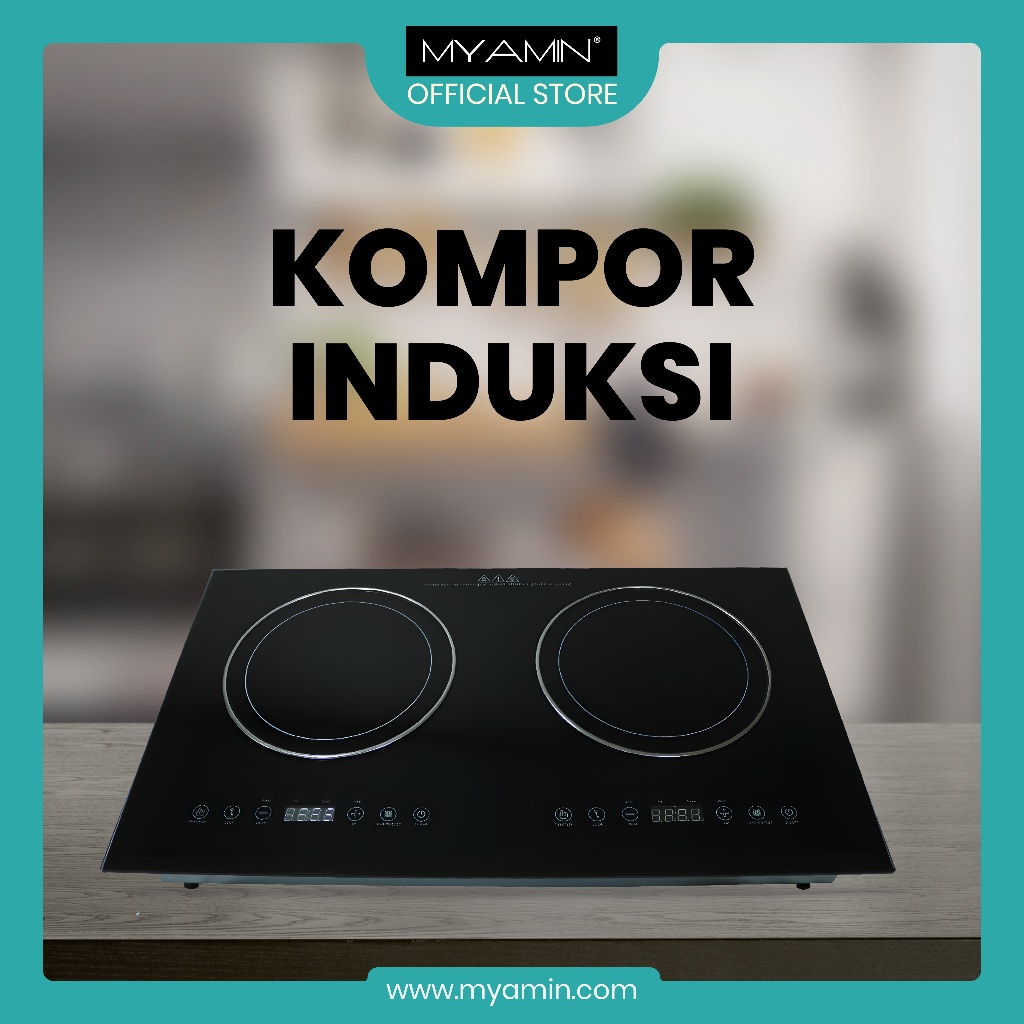 MYAMIN KOMPOR INDUKSI 2 TUNGKU 200-1800WATT