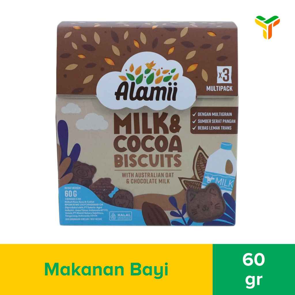 

Alamii Biscuit Milkcocoa 60G
