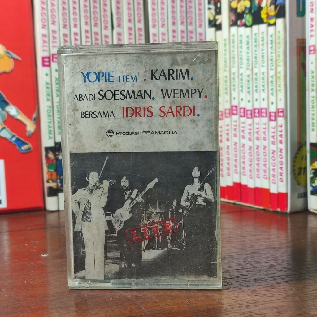 Kaset Pita Yopie Item, Karim, Abadi Soesman, Wempi, Bersama Idris Sardi