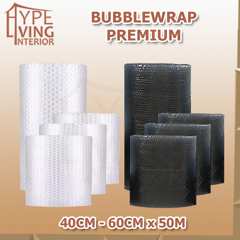 

[HYPE LIVING] Bubblewrap Kebutuhan Packing Kemasan Premium Termurah/40 X 50M/60X 50M