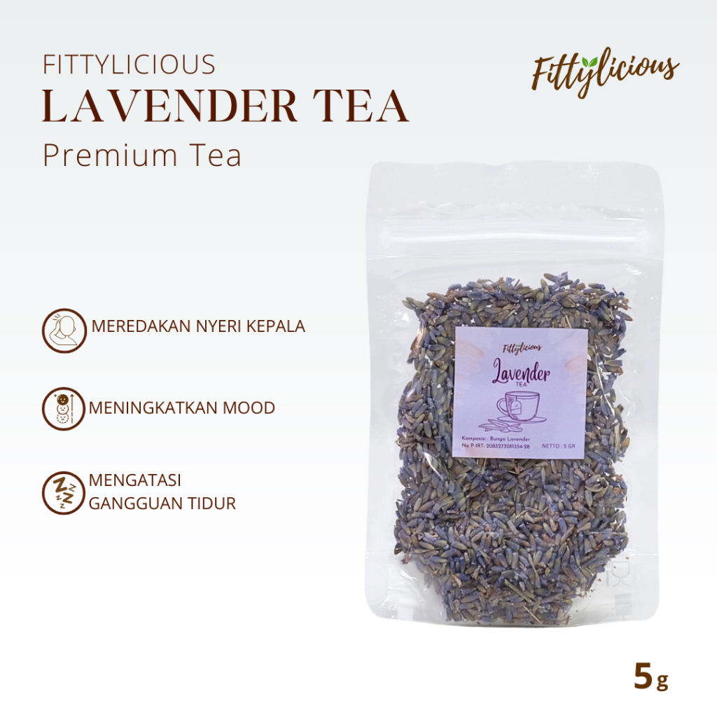 

Lavender Tea 5gr / Teh Lavender 5gr