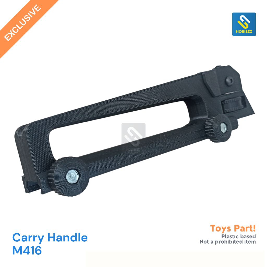 Carry Handle Rear Sight M4 Mainan 3DP Art