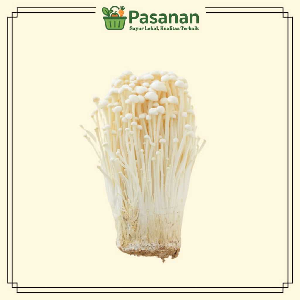 

Jamur Enoki Segar Siap Masak, Cocok untuk Sup dan Tumis