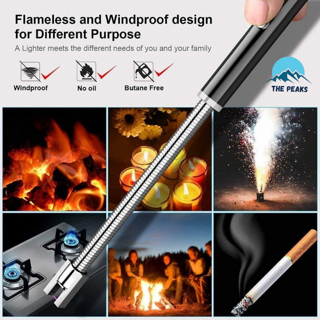 (The Peaks) Pemantik kompor elektrik pemantik listrik USB