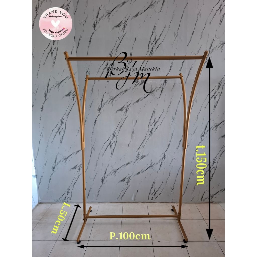 STANHANGER GAWANG KUPU / GAWANG 2SISI / GAWANG DASTER / GAWANG DRESS / GAWANG / GANTUNGAN  BAJU MURA