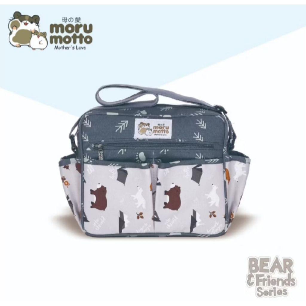 Moru Motto Tas bayi Kecil Multi Saku MMT7003
