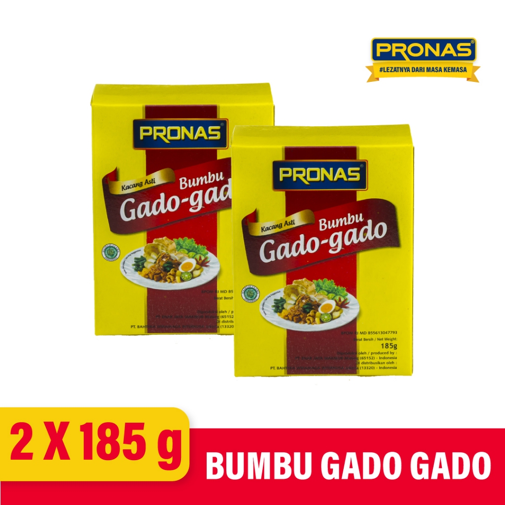 

Pronas Bumbu Gado-Gado 185 gr bundling 2 pcs