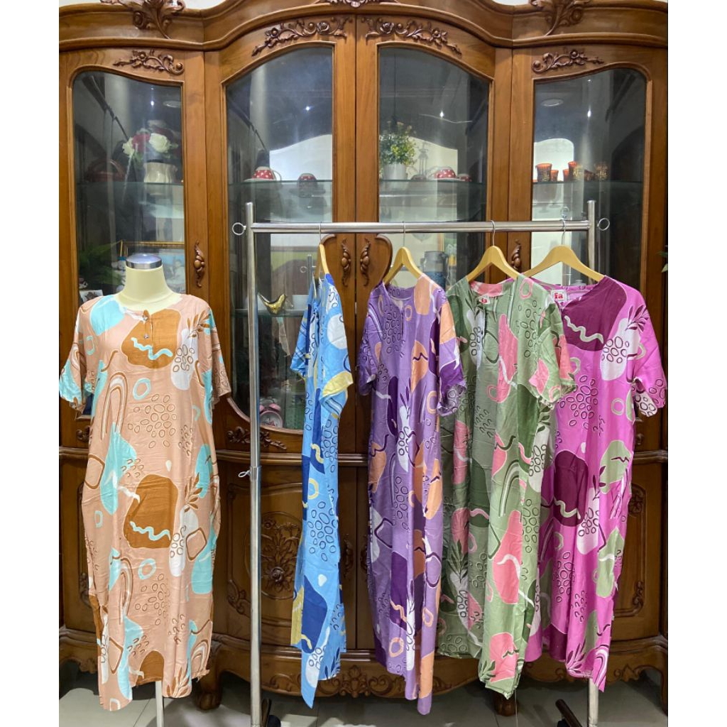 Baju Daster ukuran All Size LD 110-120 bahan katun Rayon Padang