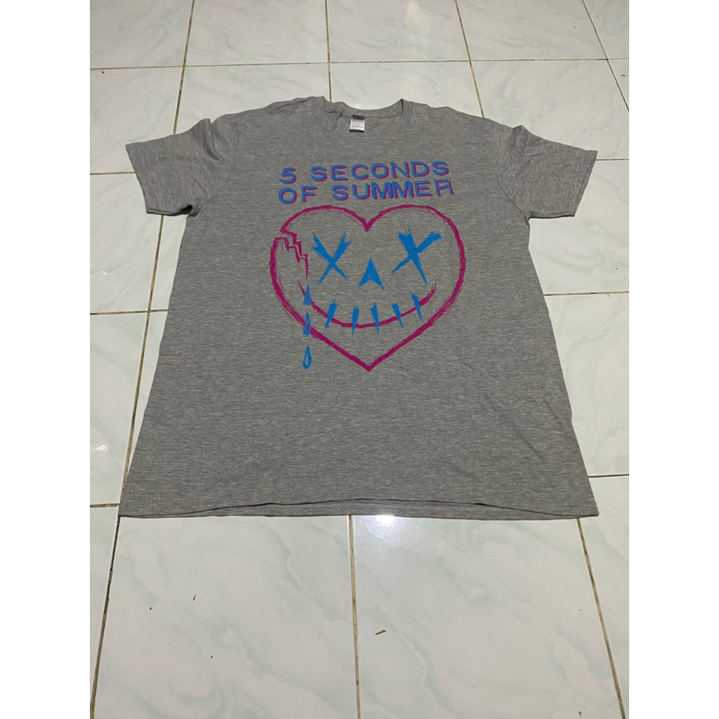 Kaos 5 Second Of Summer Original Import