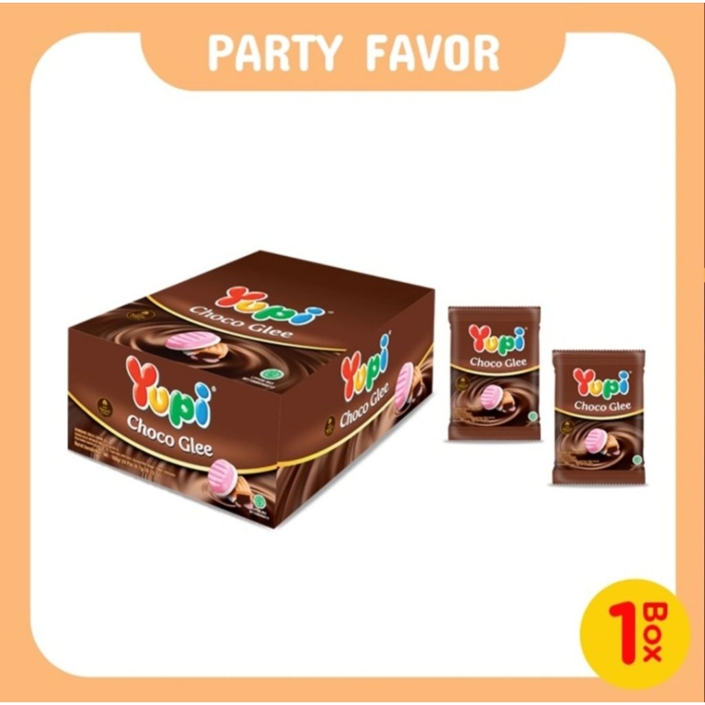 

YUPI CHOCOGLE - GUMMY CANDY - PERMEN LUNAK RASA COKLAT - 144G