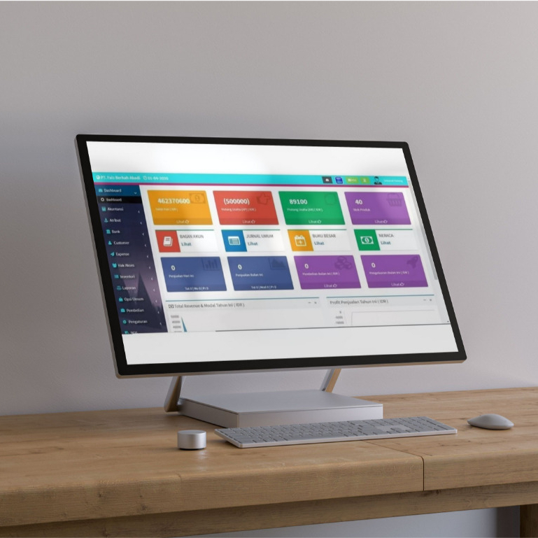 Aplikasi Akuntansi dan Penjualan Berbasis Web (Codeigniter)