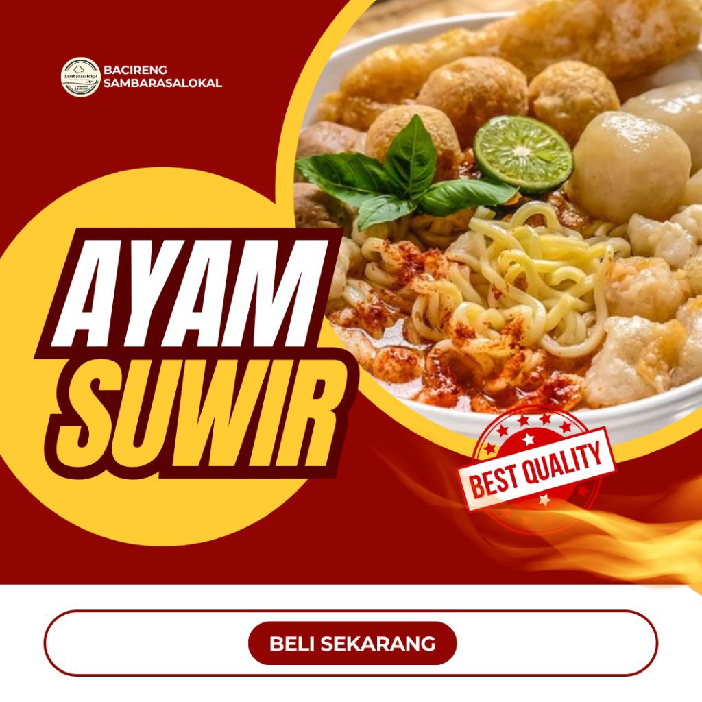 

Baso Aci Ayam Suwir ChiliOil