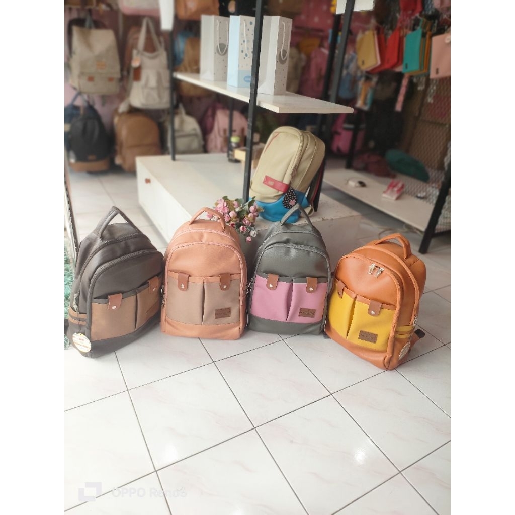 Tas Ransel ZALINA Rumah Warna