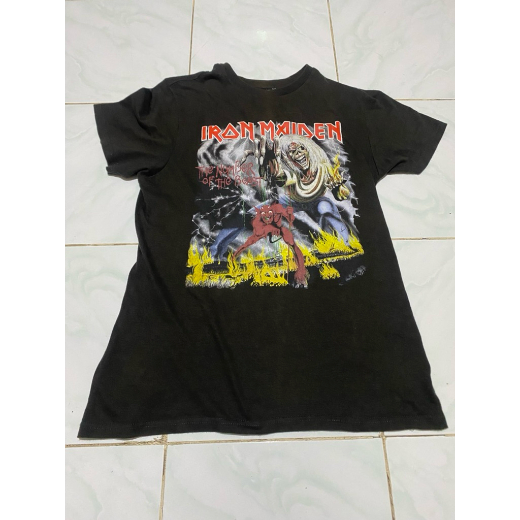 Kaos Iron Maiden Original Import