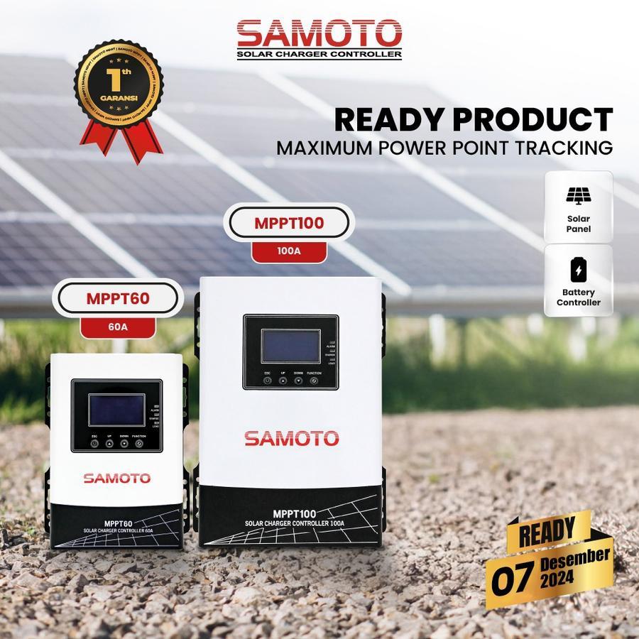 Samoto MPPT 100A Solar Charger Controller 100A SCC Samoto MPPT100A