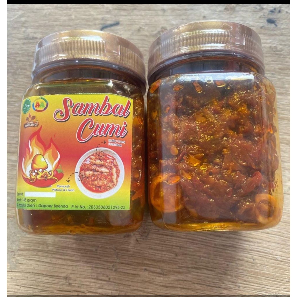 

Sambal cumi sambel instan sambal cumi botol kaca