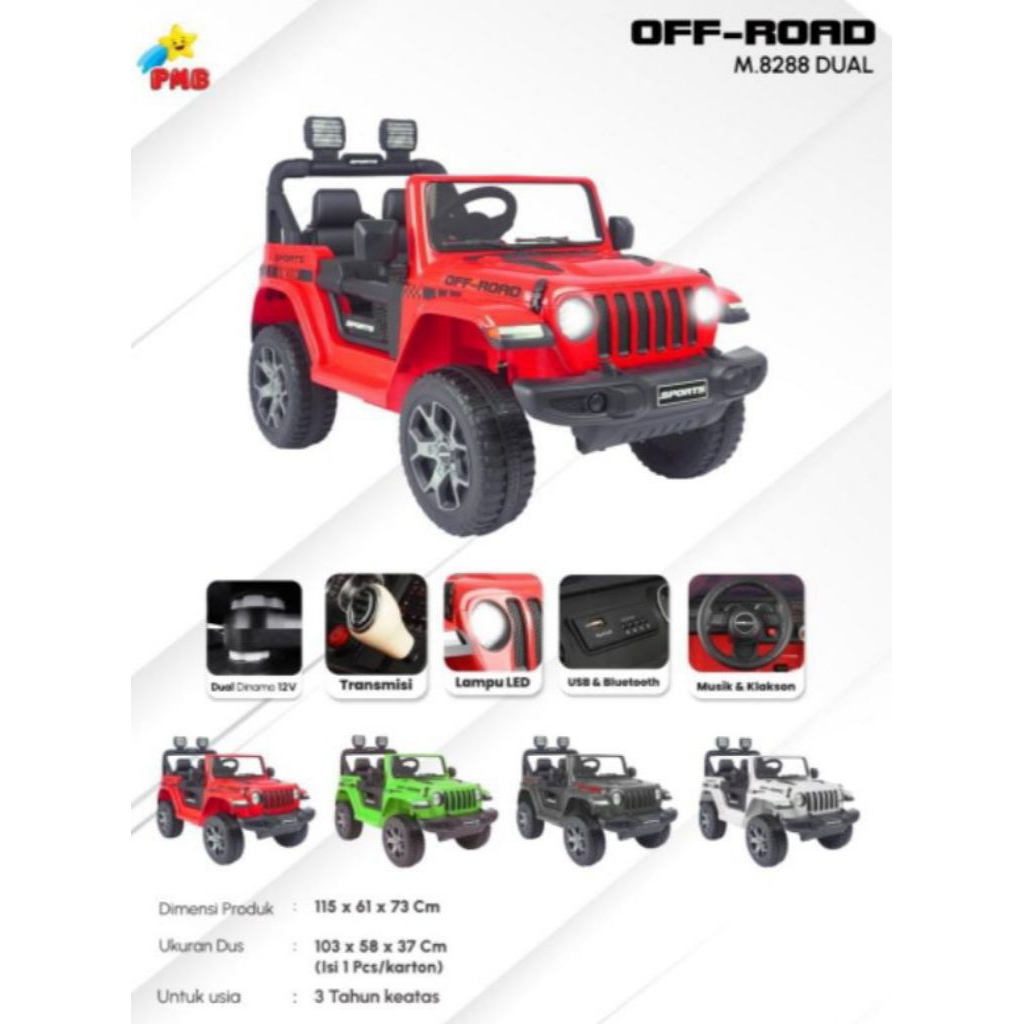 PMB MOBIL AKI M-8288D OFF ROAD