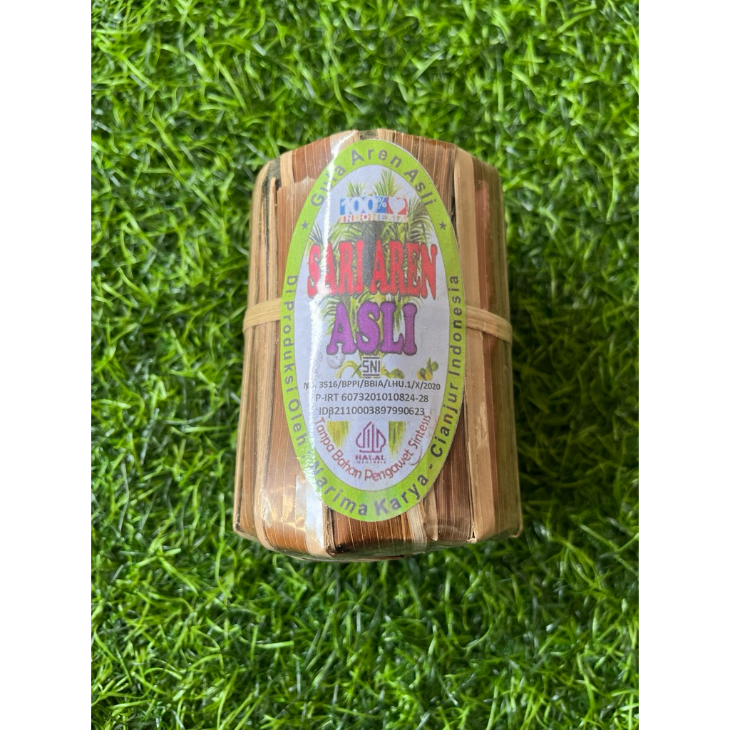 

SARI AREN GULA AREN MURNI PREMIUM 500GRM