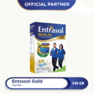 

Entrasol Gold 340gr - Vanila/Coklat/Plain