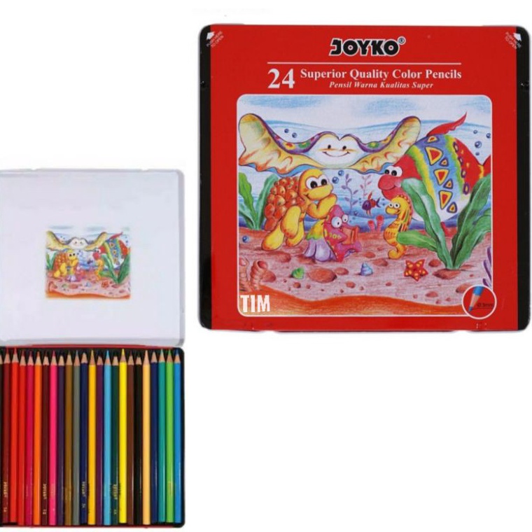 

Pensil Warna Joyko CP24TC Kaleng 24 Warna KODE U9R7