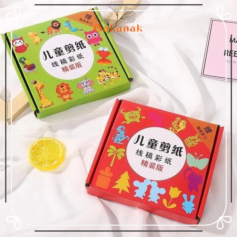 SNI Gunting Kertas Mainan Edukasi Anak Paper Cut Mainan Anak Anak Mainan Gunting Kertas Anak