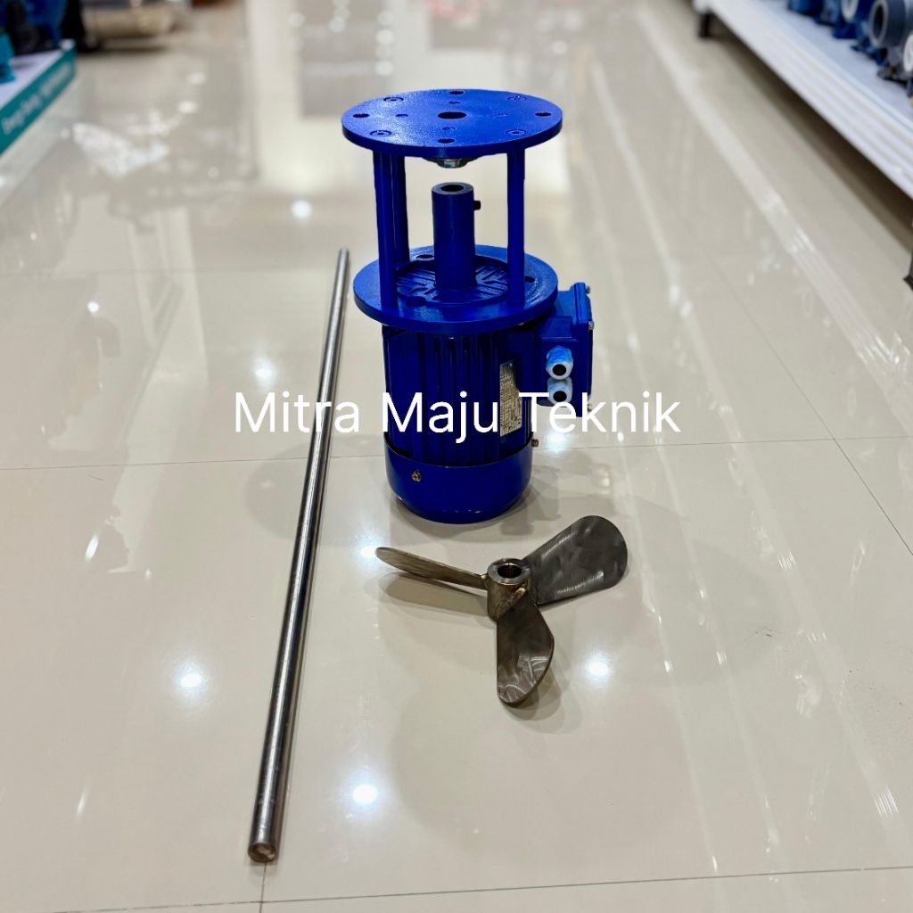 Agitator Mixer Kimia 0,37kw 0,5hp 1phase 3phase 4pole