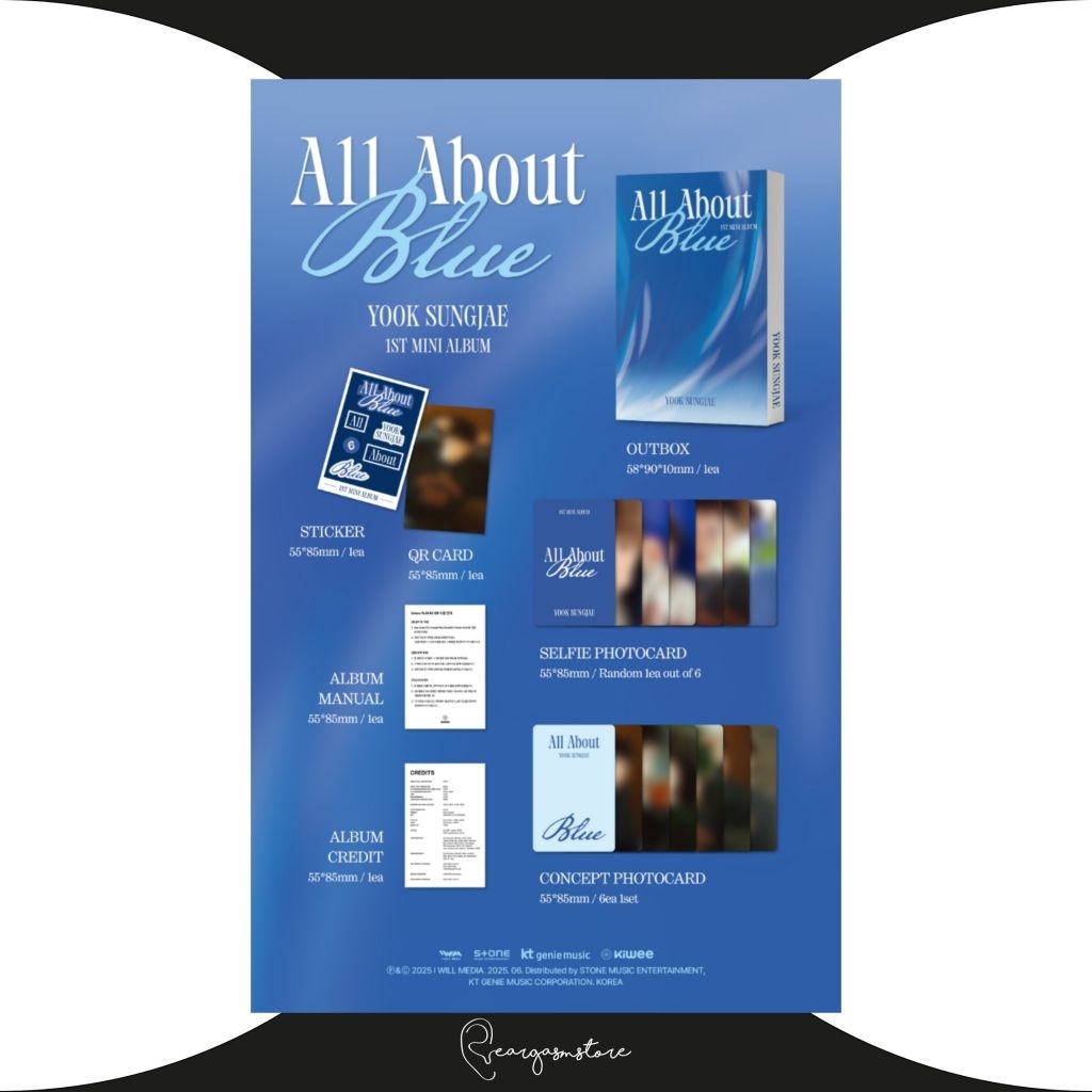 YOOK SUNGJAE (BTOB) - ALL ABOUT BLUE (PLATFORM VER)