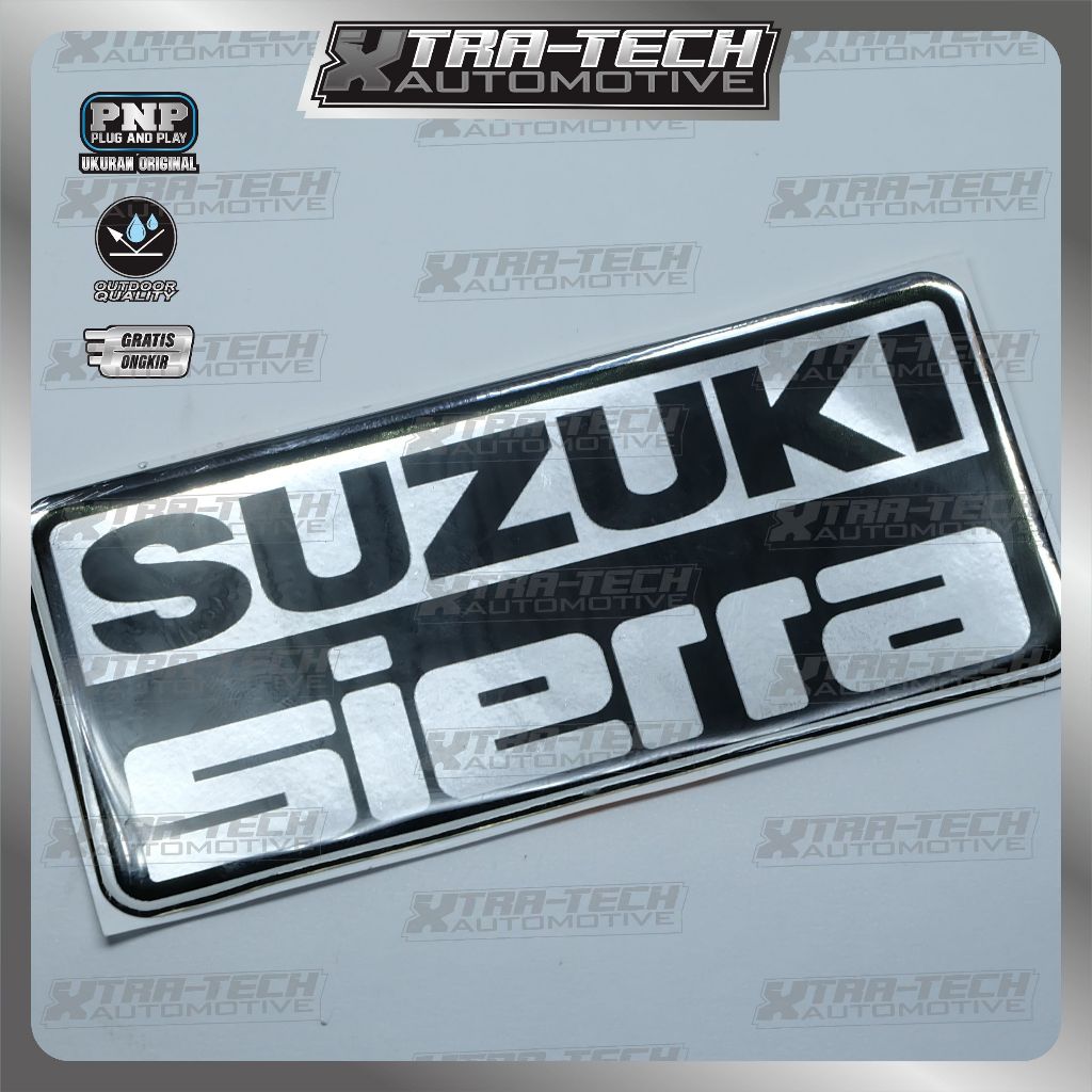 emblem jimny sierra / emblem timbul jimny sierra