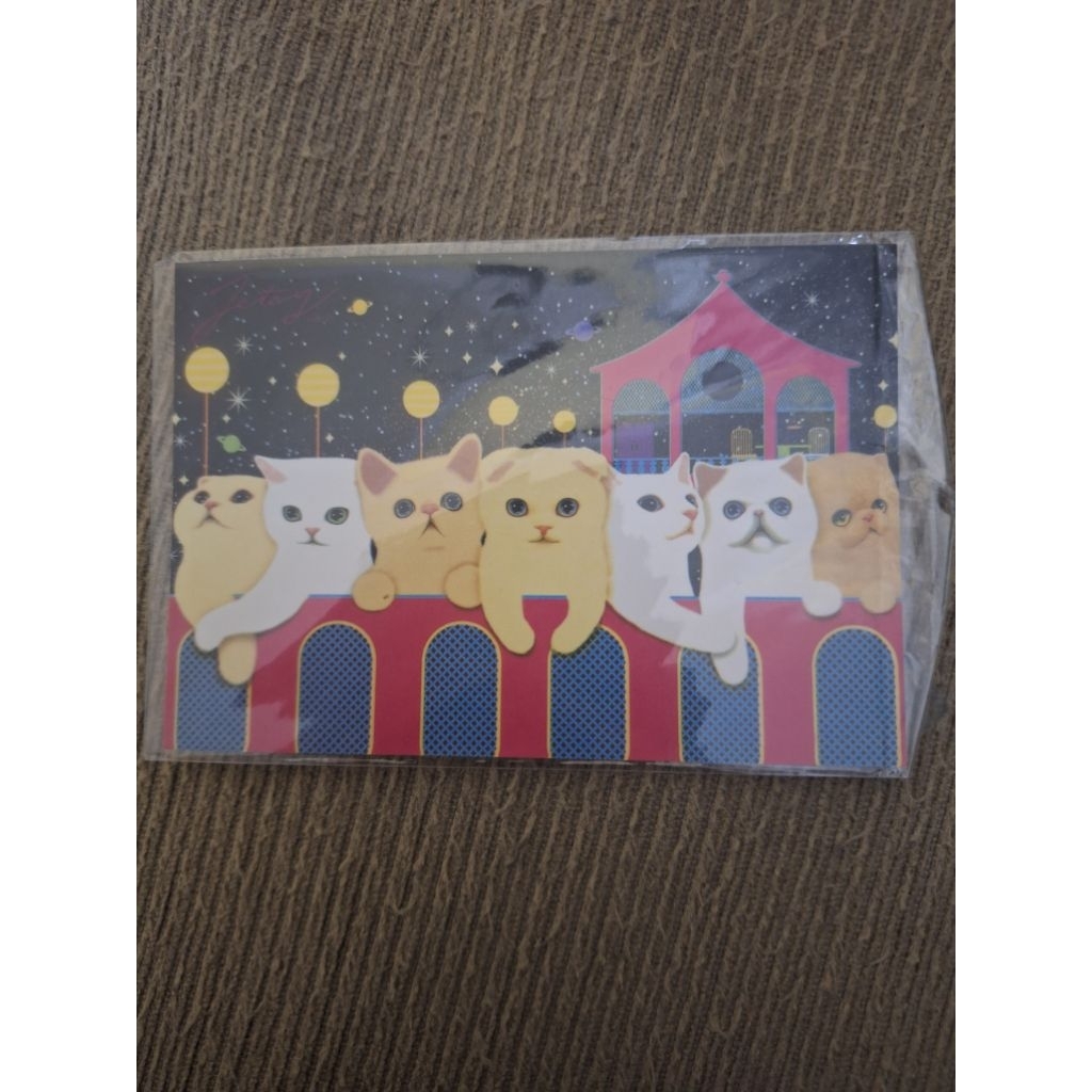 

kartu pos kucing jetoy /jetoy cat postcard