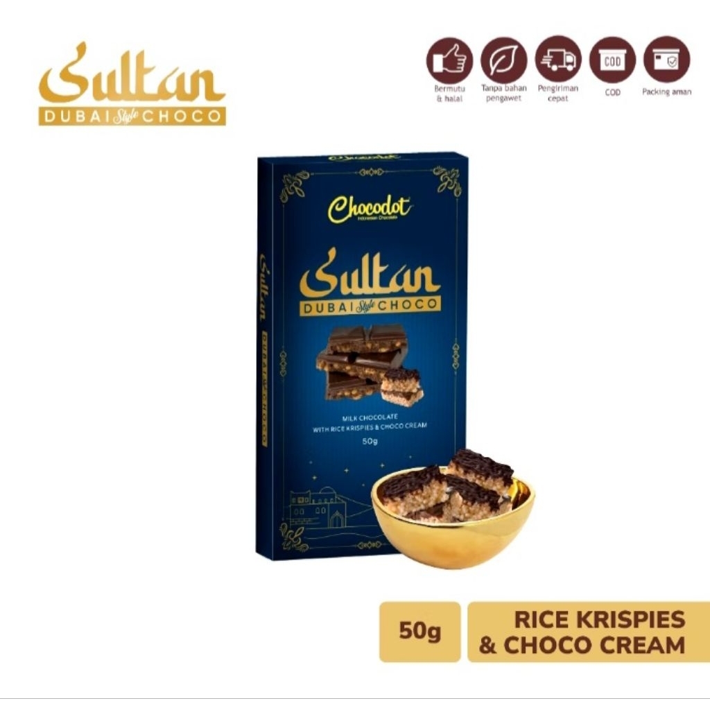 

Coklat Chocodot Sultan Dubai