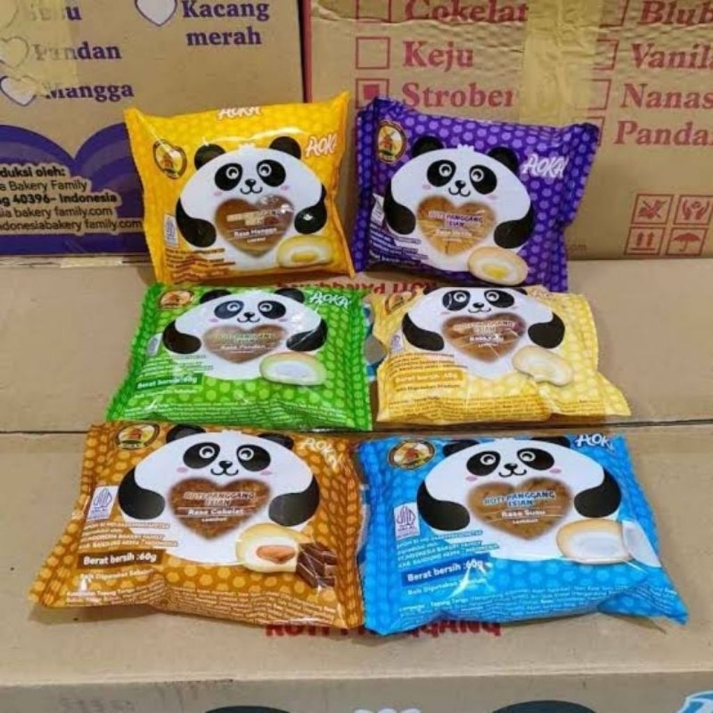 

Roti panggang Aoka 5 psc mix