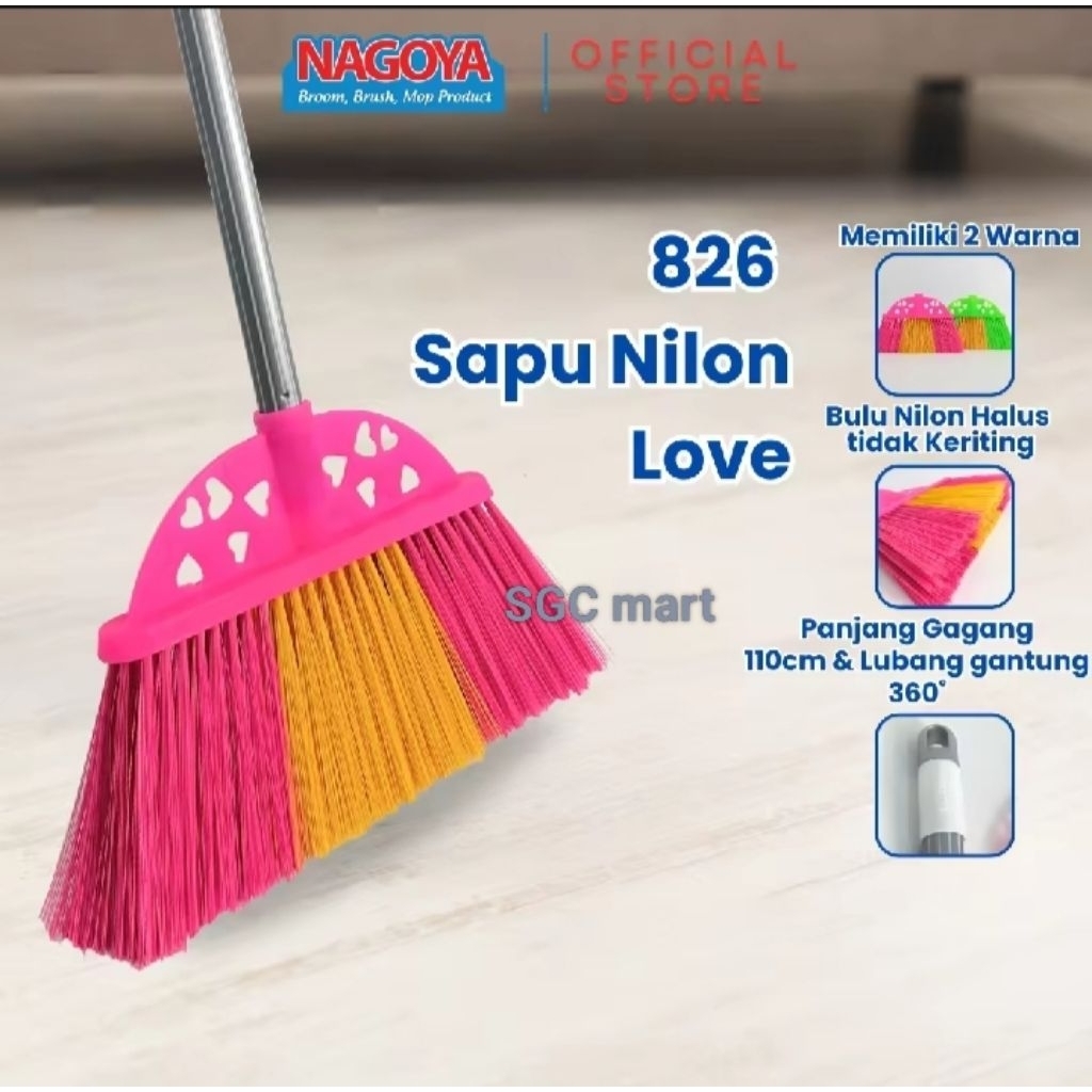 sapu nilon love nagoya 826