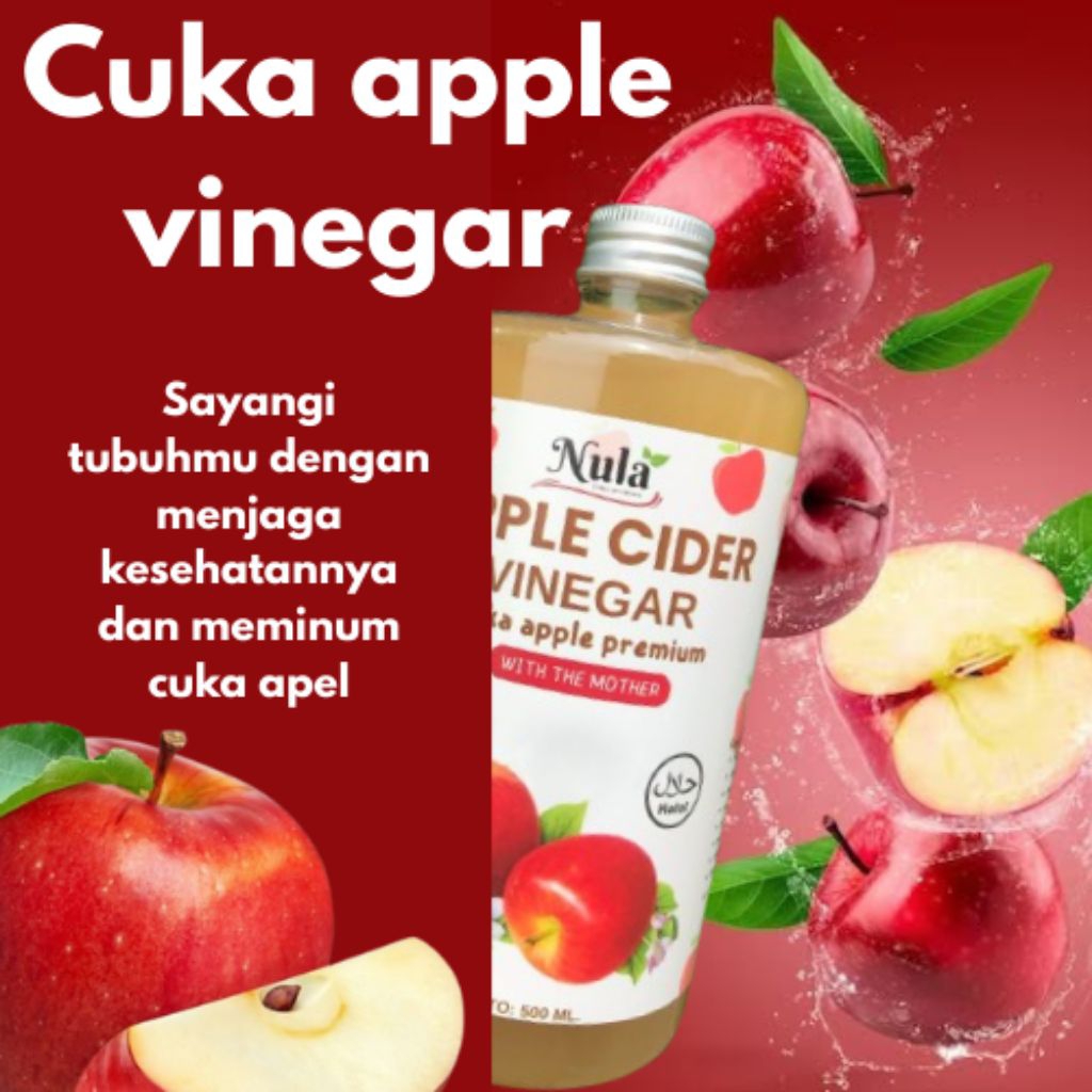

cuka apel - white the mother - 100% original - menjaga kesehatan - Apple cider vinegar - cuka apel murni