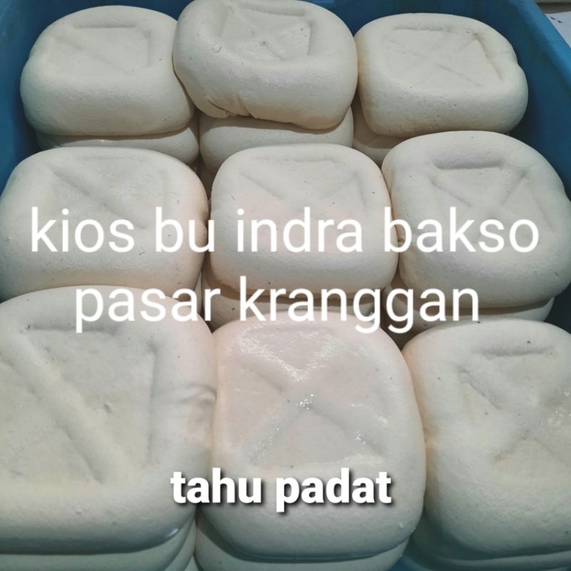 

tahu putih padat