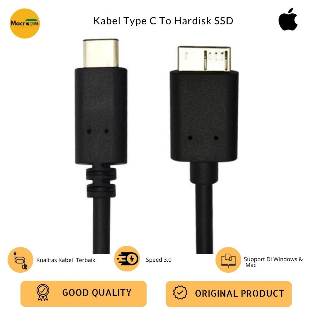 Kabel type C to SATA hardisk enclosure