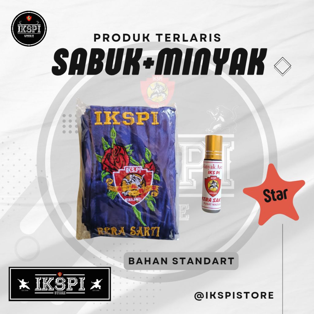 SABUK BIRU + MINYAK ASMAK IKSPI