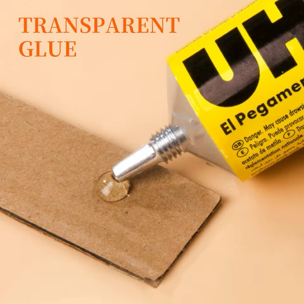 

HJK [Harga 1 Pack (10pcs)] Lem UHU Cair 35ml Universal