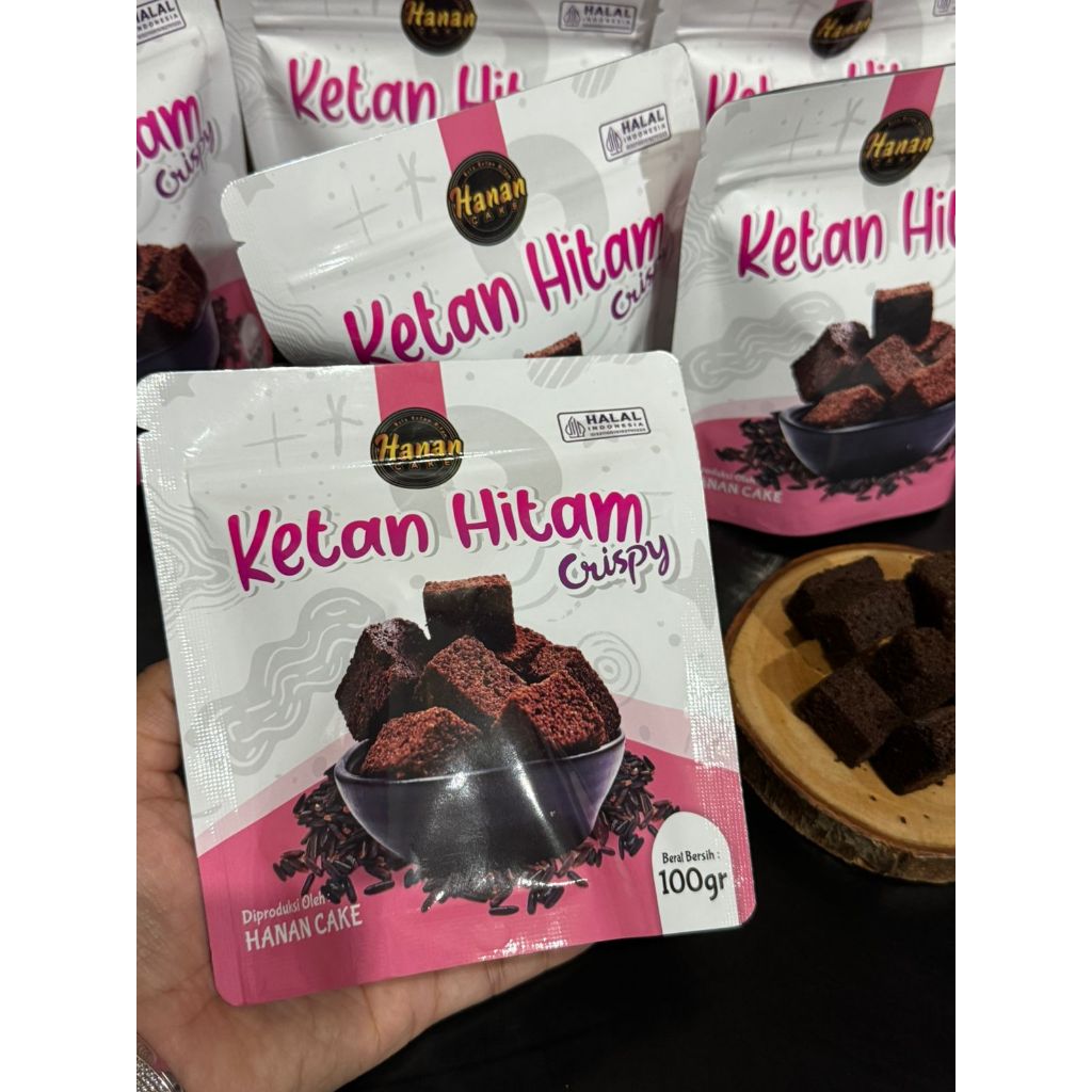 

Ketan Hitam Crispy - Hanan Cake Offcial Store