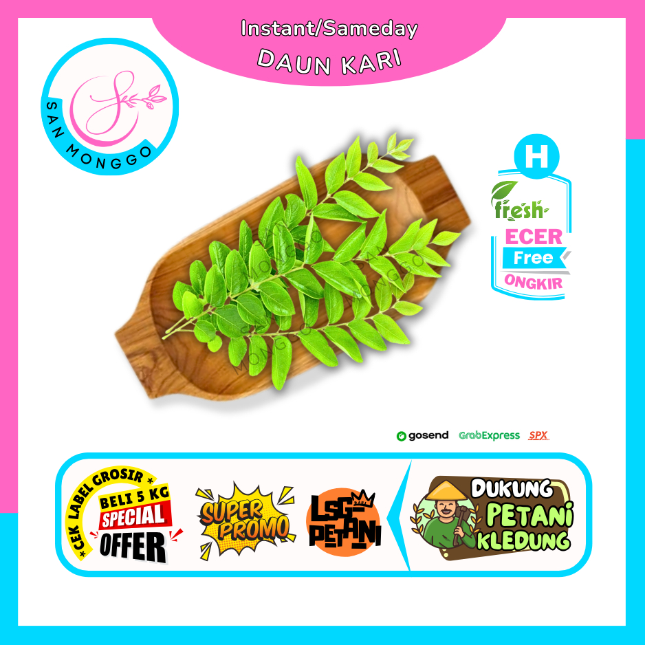 

Sanmonggoo >> Daun Kari -- Hasil Bumi Sindoro Sumbing Ecer (H)