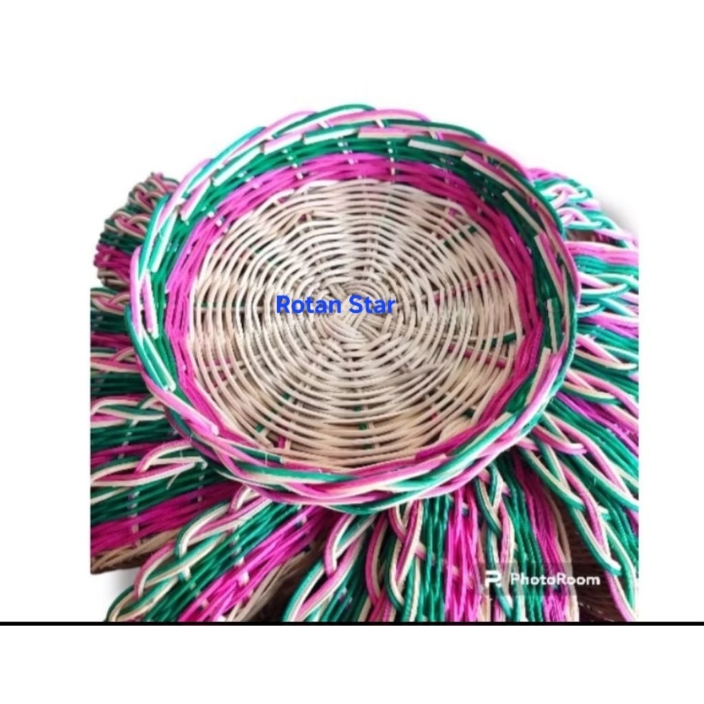 Grosir Sodan Rotan Kodian (20 pcs) Pelangi Ukuran 18 cm/Ingke/Tamas