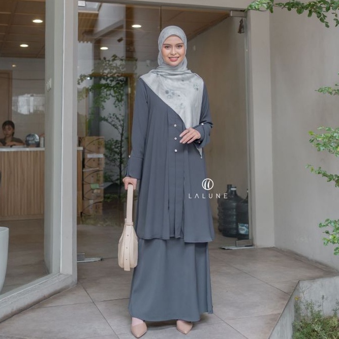 KODE J88Y LALUNE  Humaira One Set Melayu Medina Platinum