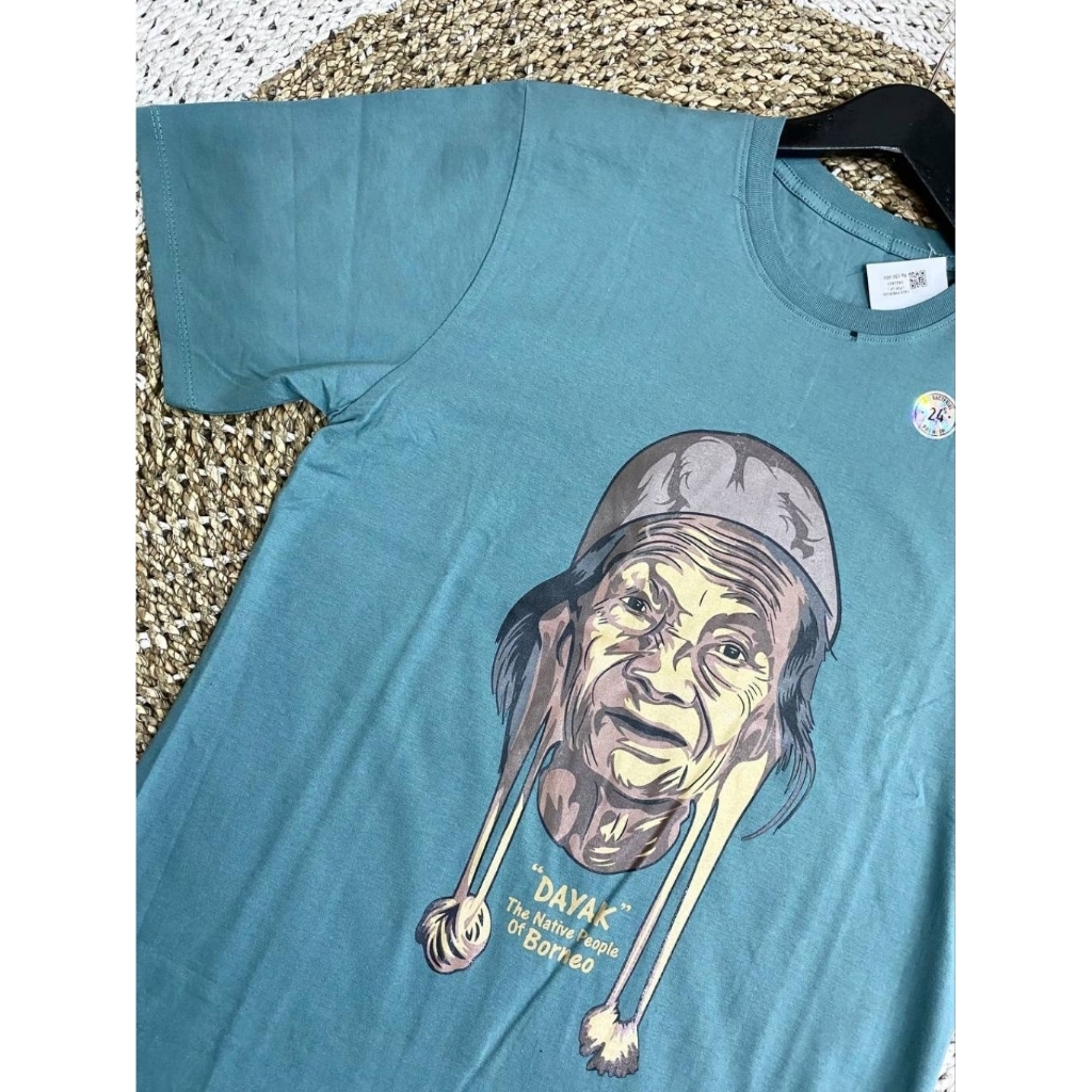 KAOS PREMIUM KHAS DAYAK KALIMANTAN - KAOS DISTRO PREMIUM - KAOS PREMIUM KALIMANTAN