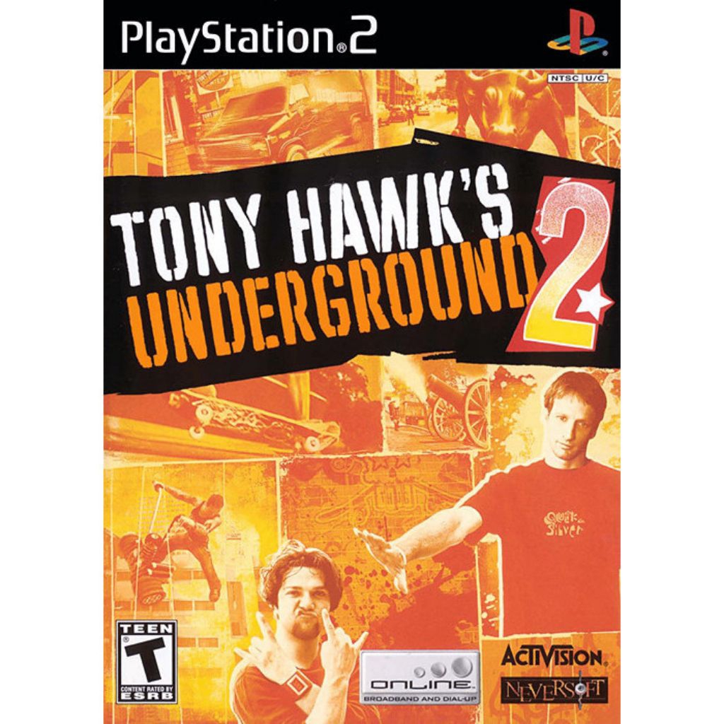 KASET PLAYSTATION 2 - TONY HAWK'S UNDERGROUND 2