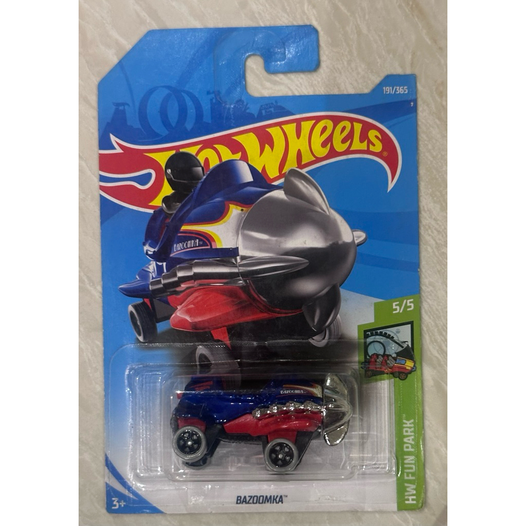Hot Wheels Bazoomka | HW Fun Park 5/5 | Diecast Roket Mini Unik | Koleksi Langka